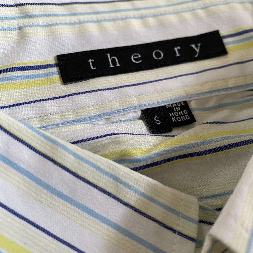 Theory men’s button down shirts size S